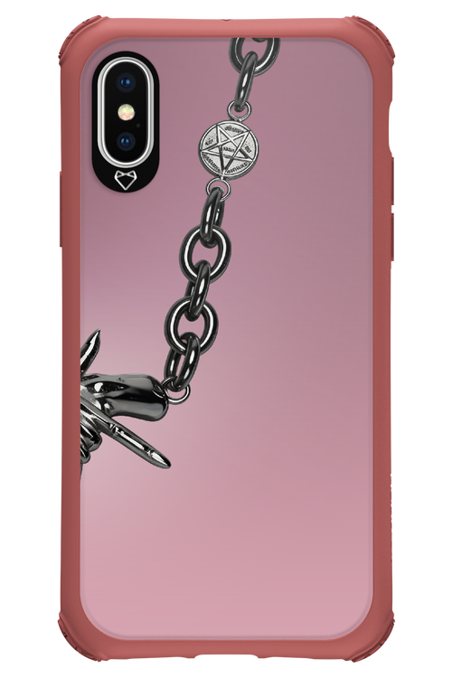 Chain dreapta roz 2.0 - Apple iPhone X