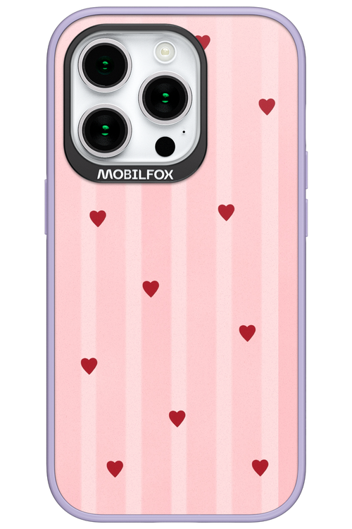 Red Little Hearts 2.0 - Apple iPhone 15 Pro