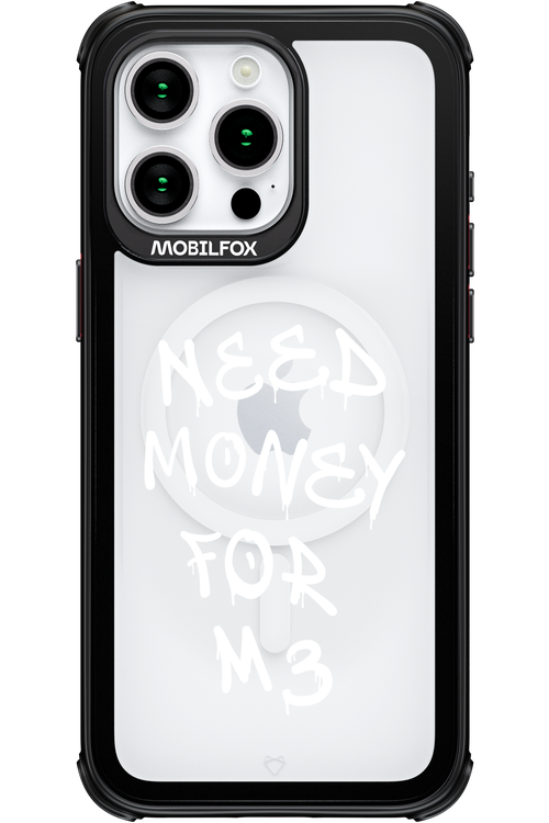 Need M3 Transparent White - Apple iPhone 15 Pro Max