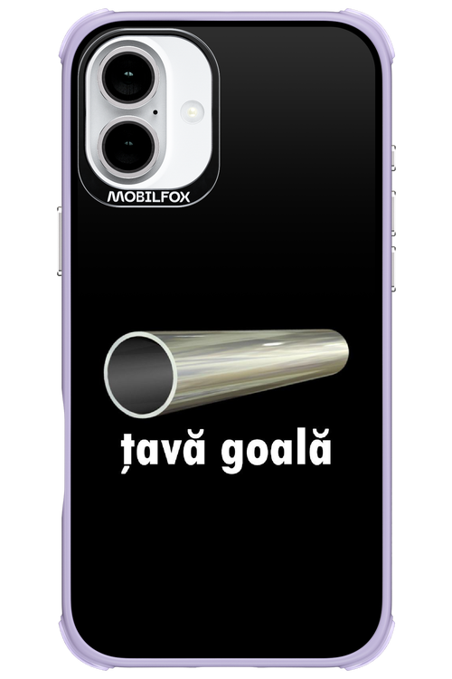 Țavă Goală Black - Apple iPhone 16 Plus