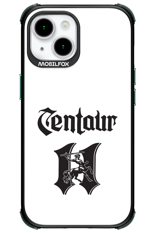 Centaur Logo White 2.0 - Apple iPhone 15