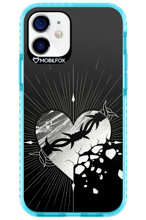 Fehér Szív - Apple iPhone 12