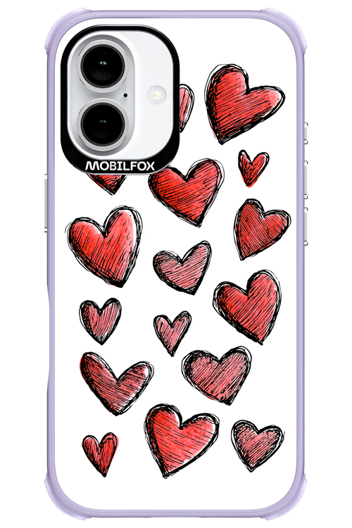 Red Love - Apple iPhone 16