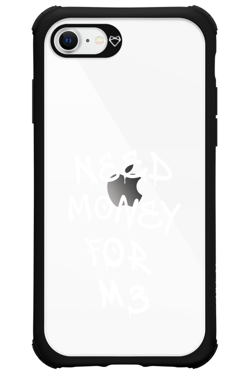 Need M3 Transparent White - Apple iPhone SE 2022