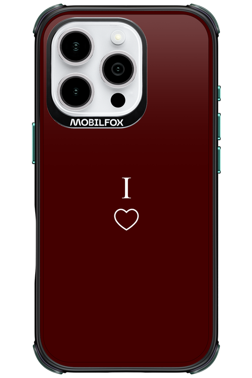 I Burgundia 2.0 - Apple iPhone 16 Pro