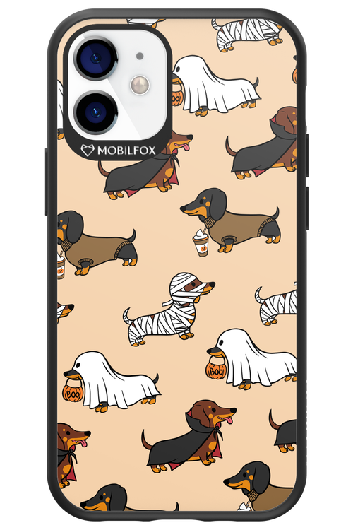 Scary Dachshund - Apple iPhone 12 Mini