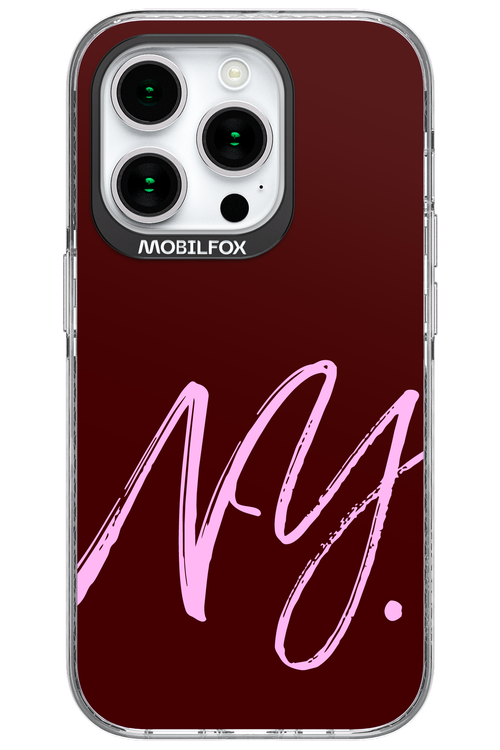 (Dark Blush) NY 2.0 - Apple iPhone 15 Pro