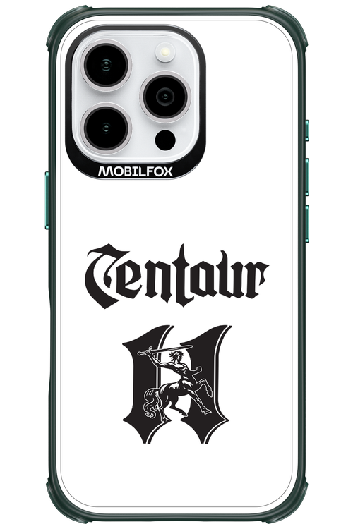 Centaur Logo White 2.0 - Apple iPhone 16 Pro