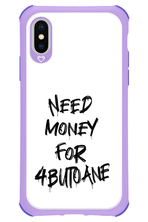 Need Money For Butoane Black - Apple iPhone X