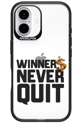 Winners Never Quit - Apple iPhone 16