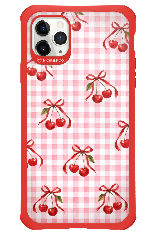 Pink Cherry Checked 2.0 - Apple iPhone 11 Pro Max