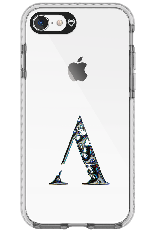Azteca A Chrome Logo 2.0 - Apple iPhone 8