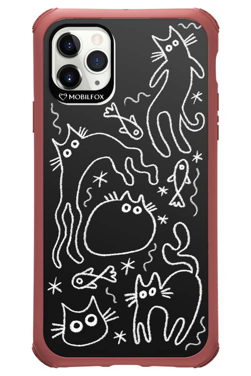 CHALK_CATS 2.0 - Apple iPhone 11 Pro Max