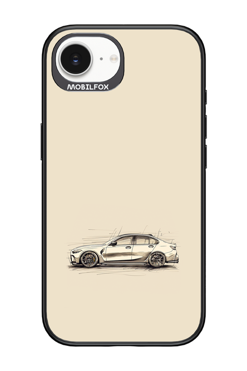 Sketch Car - Apple iPhone 16e