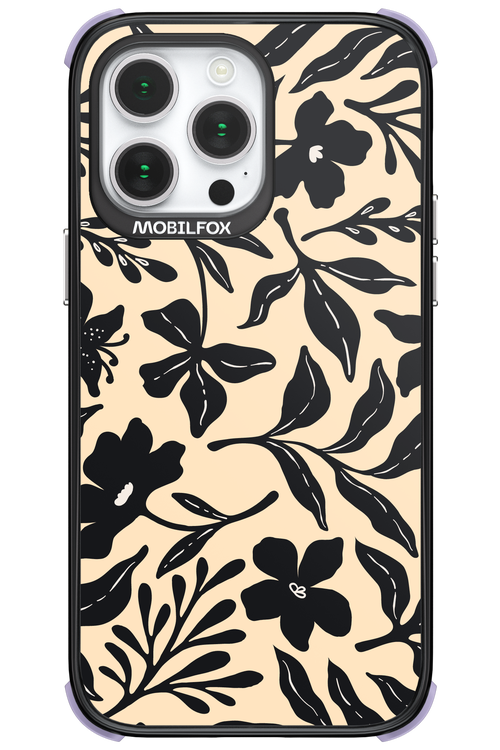 Black Flowers 2.0 - Apple iPhone 14 Pro Max