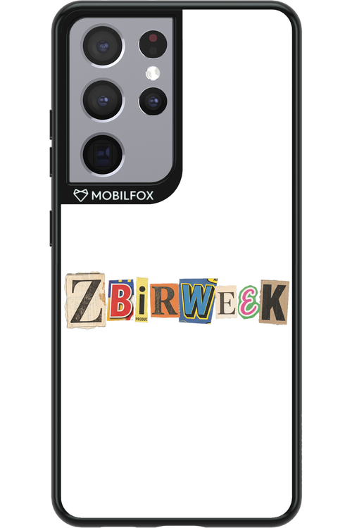 Zbirweek (white) 2.0 - Samsung Galaxy S21 Ultra