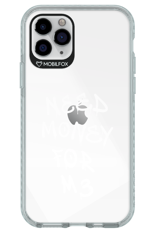 Need M3 Transparent White - Apple iPhone 11 Pro