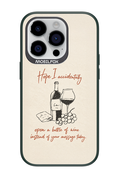Bottle of wine 2.0 - Apple iPhone 14 Pro