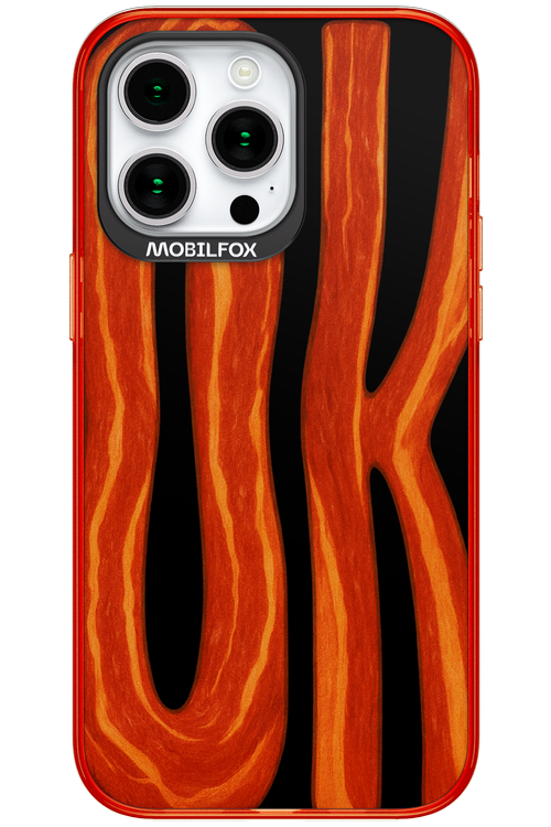 OK (Black-Red) - Apple iPhone 15 Pro Max