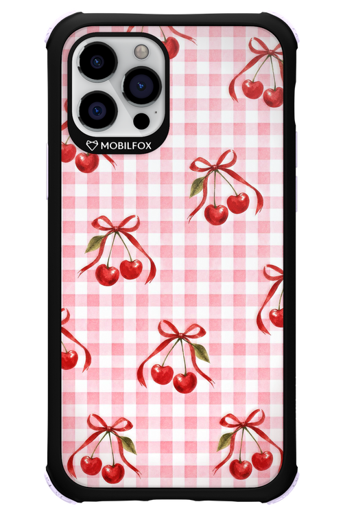 Pink Cherry Checked 2.0 - Apple iPhone 12 Pro