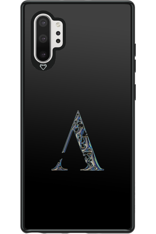 ⁠ ⁠Azteca A Chrome Logo - Samsung Galaxy Note 10+