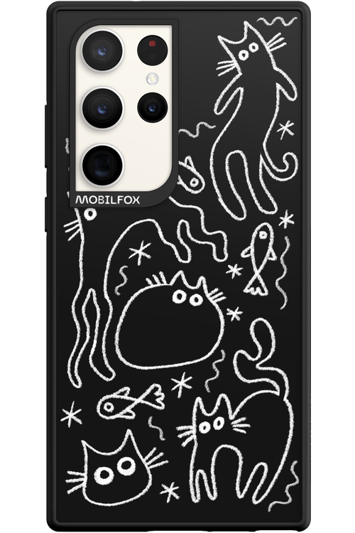 CHALK_CATS 2.0 - Samsung Galaxy S23 Ultra