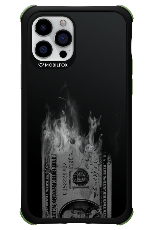 Money Burn B&W 2.0 - Apple iPhone 12 Pro