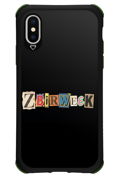 Zbirweek (black) 2.0 - Apple iPhone XS