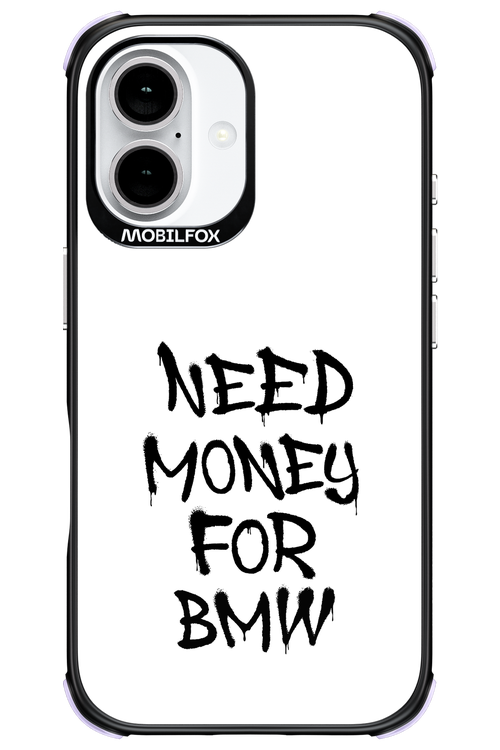 Need Money For BMW Black - Apple iPhone 16