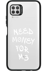 Need M3 Transparent White - Huawei P40 Lite