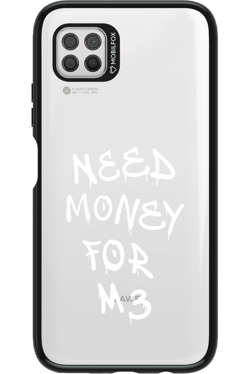 Need M3 Transparent White - Huawei P40 Lite