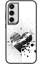 Fekete Szív - Samsung Galaxy S24+