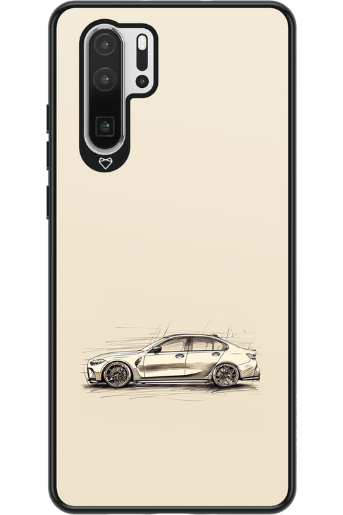 Sketch Car - Huawei P30 Pro