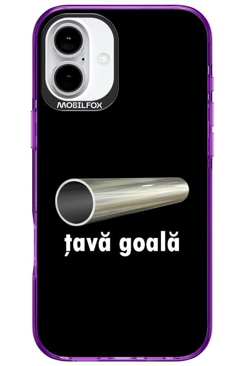 Țavă Goală Black - Apple iPhone 16 Plus
