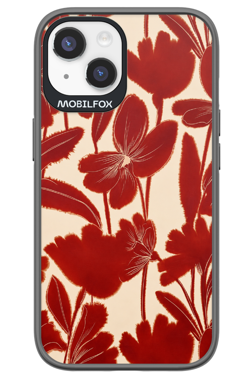 Burgundy Flowers 2.0 - Apple iPhone 14