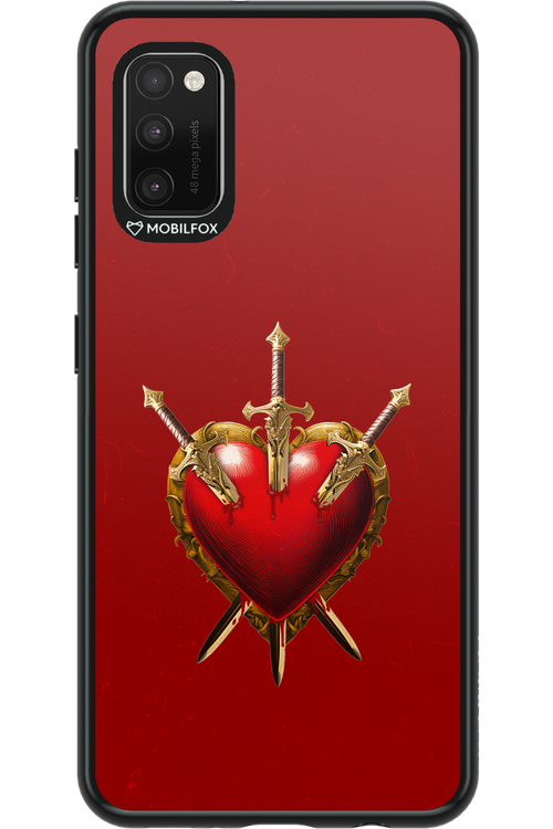 Heart Attack Red - Samsung Galaxy A41