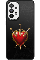 Heart Attack Black - Samsung Galaxy A73