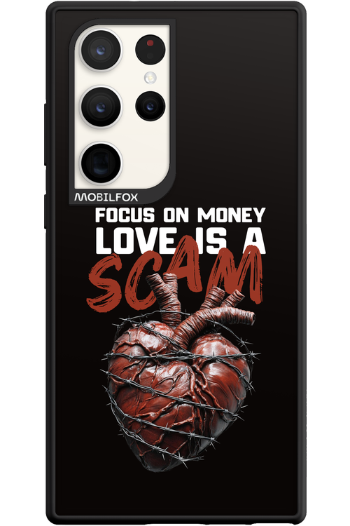 Focus on money, love is a scam - Samsung Galaxy S23 Ultra