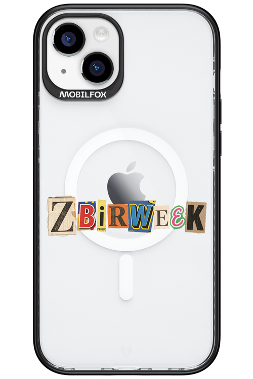 Zbirweek (transparent) 2.0 - Apple iPhone 15 Plus