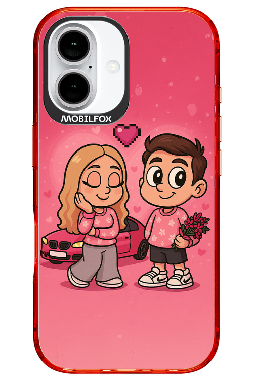 Pink Amour 2.0 - Apple iPhone 16