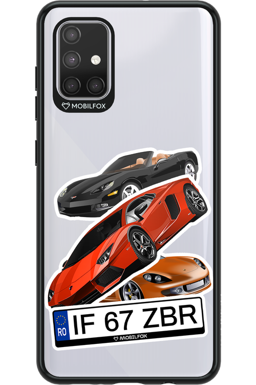 Car Sticker 2.0 - Samsung Galaxy A71