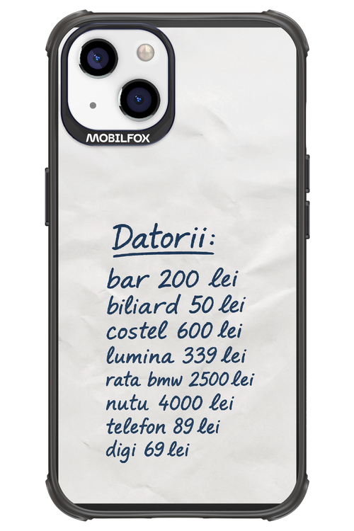 The List - Apple iPhone 13
