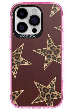 Wild Stars Burgundy - Apple iPhone 14 Pro