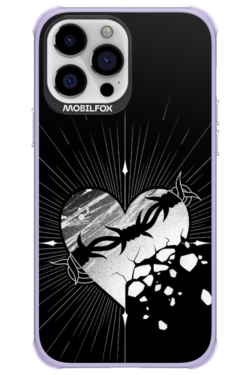 Fehér Szív - Apple iPhone 13 Pro Max