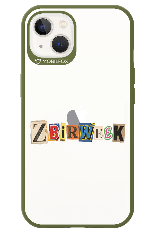 Zbirweek (transparent) 2.0 - Apple iPhone 13