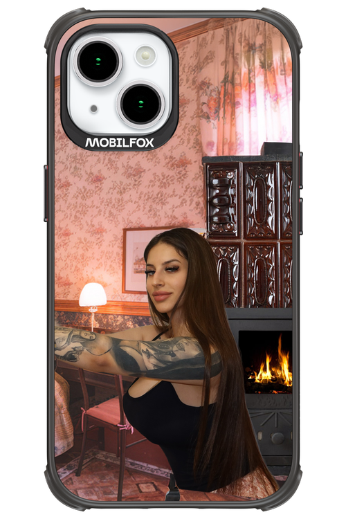 Tattooed Flame - Apple iPhone 15