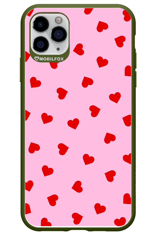 Sprinkle Heart Pink - Apple iPhone 11 Pro Max