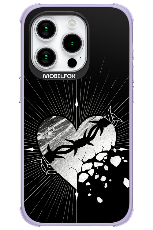 Fehér Szív 2.0 - Apple iPhone 15 Pro