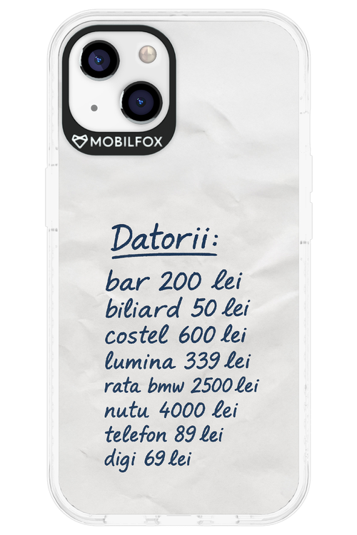 The List - Apple iPhone 13