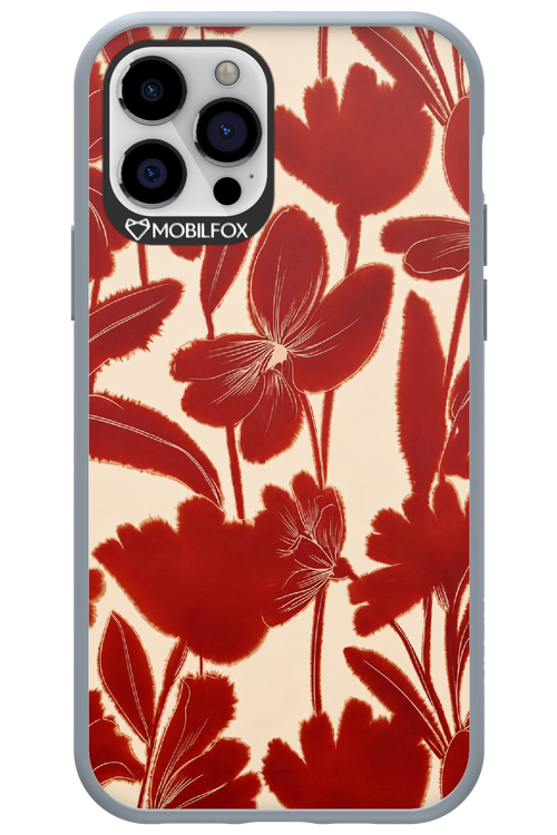 Burgundy Flowers 2.0 - Apple iPhone 12 Pro